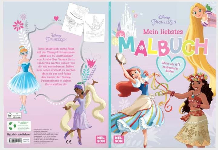 Immagine prodotto Principessa Disney: il mio libro da colorare preferito