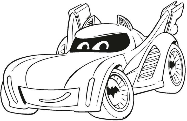 Actual product image DC Batwheels: Cool colouring pad
