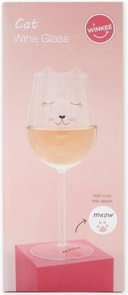 Produktbild Winkee Cat Wine Glass - Wine glass (Rotweingläser)