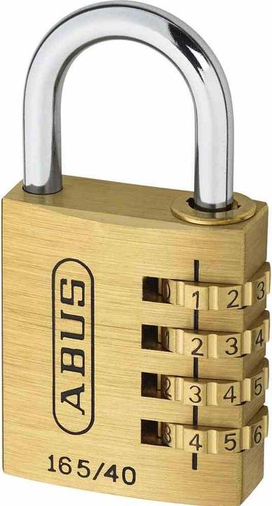 Produktbild Abus Zahlenschloss Serie 165 mit EAN, Typ 165/30 B/SB