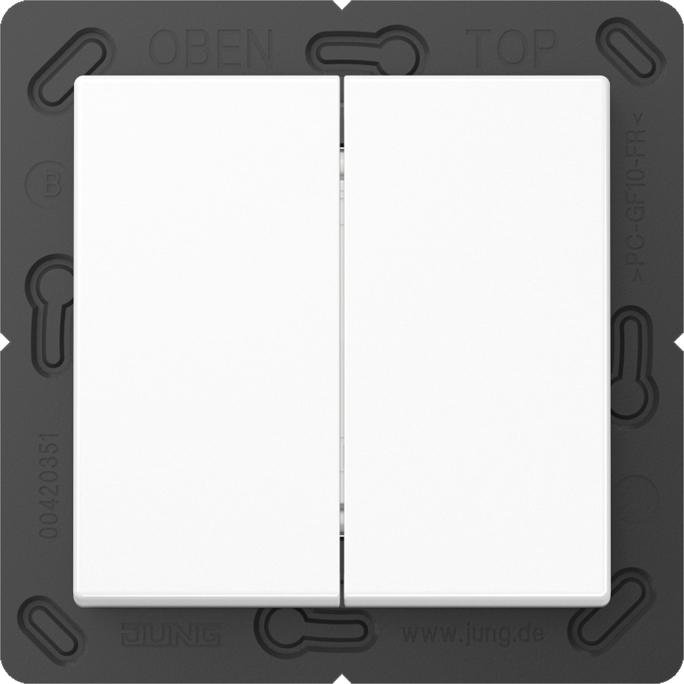 Actual product image JUNG BLEA595WW Bluetooth Low Energy Radio Wall Transmitter