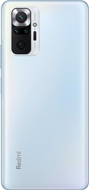 Produktbild Xiaomi Redmi Note 10 Pro (128 GB, Glacier Blue, 6.67", Dual SIM, 108 Mpx, 4G)