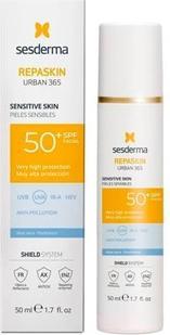 Actual product image Sesderma Repaskin Urban 365 Sensitive Skin (Suntan cream, SPF 50+, 50 ml)