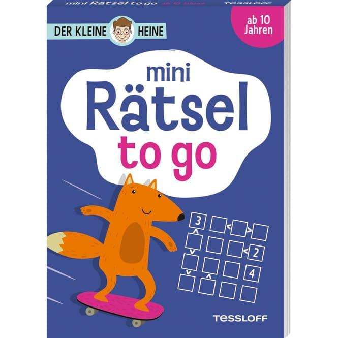 Energie-Label Tessloff Der kleine Heine. Mini Rätsel to go. Ab 10 Jahren (Deutsch, Stefan Heine, 2024)