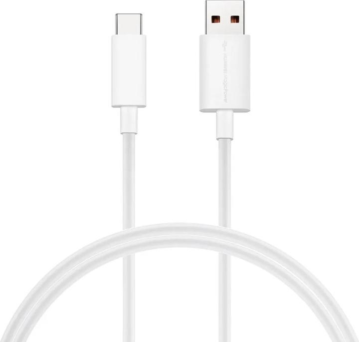 Huawei - Data Cable (LX1218) - USB to Type-C Super Fast Charging 8A, 1m - White (Bulk Packing) (1 m, USB 3.2 Gen 1)