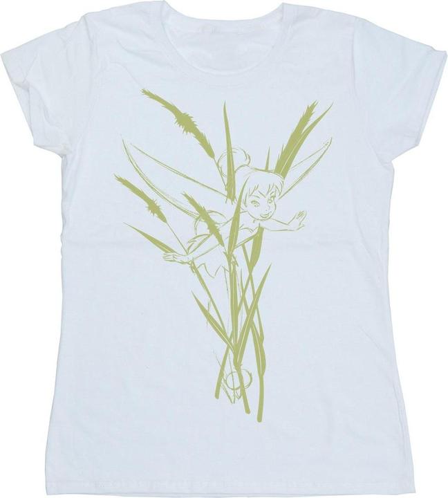 Actual product image Disney Womens/Ladies Tinkerbell Nature Cotton T-Shirt (XXL)