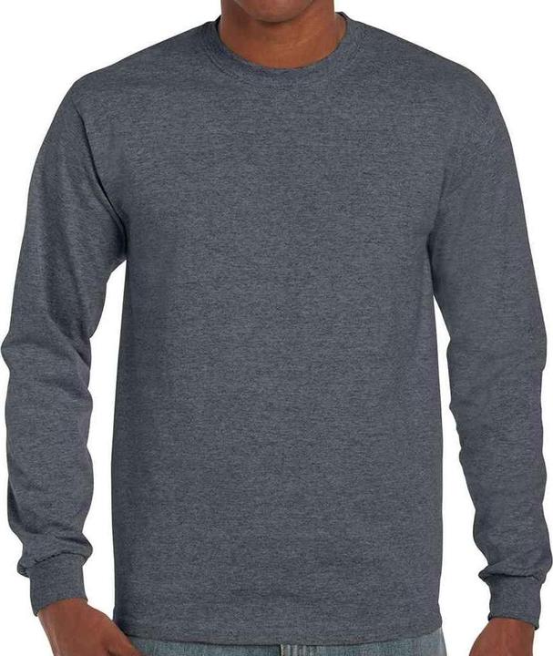 Actual product image Gildan Unisex Adult Ultra Plain Cotton Long-Sleeved T-Shirt (5XL)