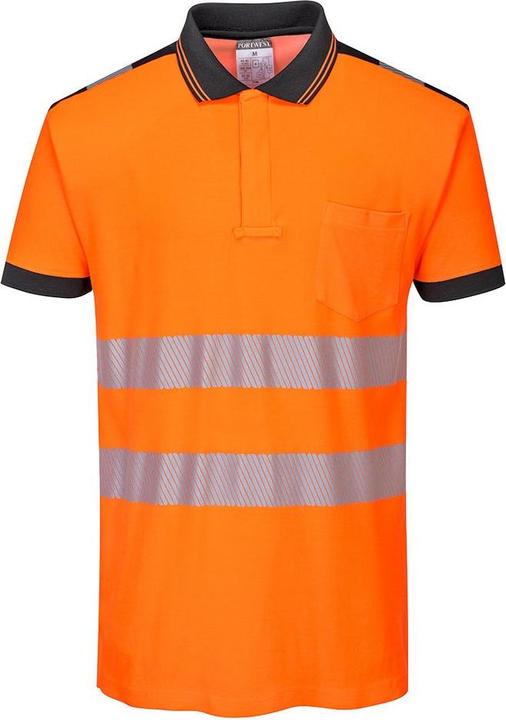 Actual product image Portwest Mens PW3 Hi-Vis Polo Shirt (XXL)