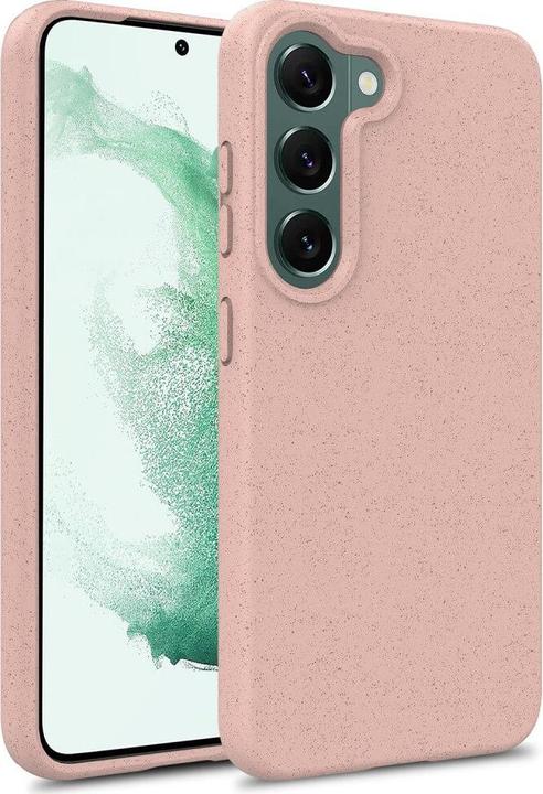 Actual product image Cover-Discount Galaxy S23 - Eco-Friendly Bio Case pink (Samsung Galaxy S23+)