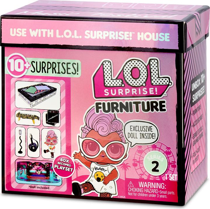 Immagine prodotto L.O.L. Surprise! Furniture- Music Festival with Grunge Grrrl