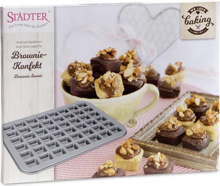 Immagine prodotto Städter Teglia antiaderente per brownie