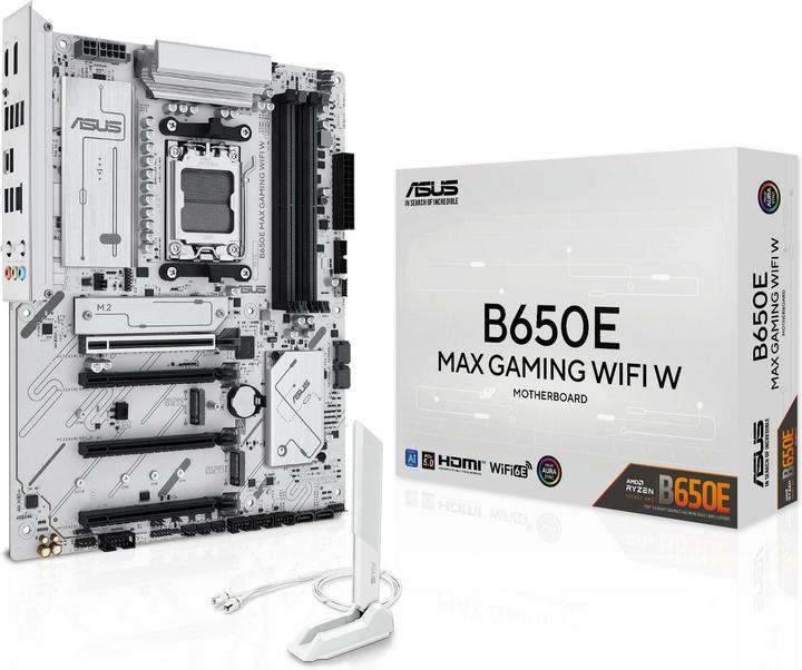 Actual product image ASUS B650E Max Gaming WIFI W (AM5, AMD B650E, ATX)