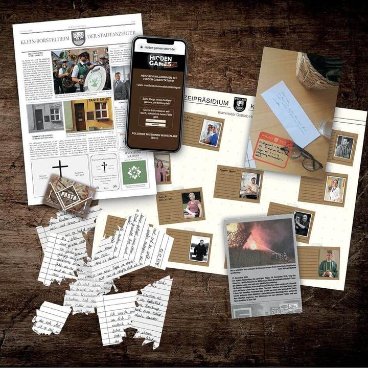 Actual product image Hidden Games Crime Scene (German)