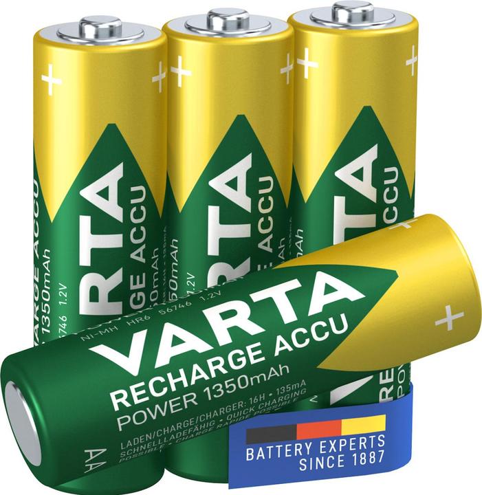 Productafbeelding Varta Accu Power opladen (4 Pcs., AA, 1350 mAh)
