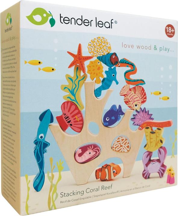 Produktbild Tender Leaf Toys Stapelspielzeug Korallenriff