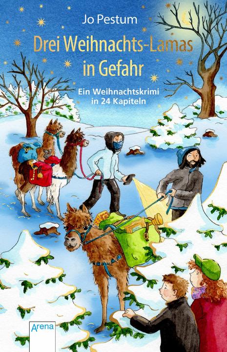 Immagine prodotto Drei Weihnachts-Lamas in Gefahr (Tedesco, Jo Pestum, 2020)