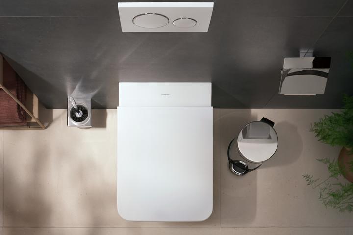 Produktbild hansgrohe EluPura Original Q Wand-WC, AquaChannel Flush, 360x540mm, EcoSmart, weiss