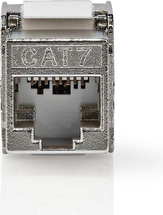 Actual product image Nedis Keystone | CAT7 | RJ45 socket | S/FTP | Metal | Box (Keystone module)