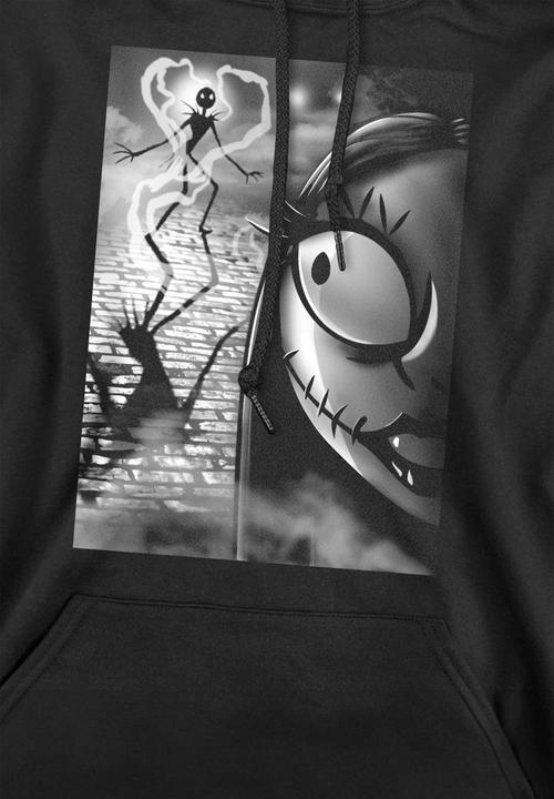 Immagine prodotto The Nightmare Before Christmas Felpa con Cappuccio Sally Chiusura Uomo (XL)