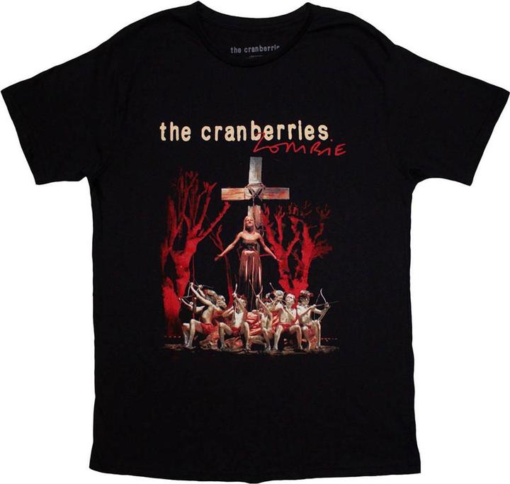 Actual product image The Cranberries Unisex Adult Zombie Gold T-Shirt (L)