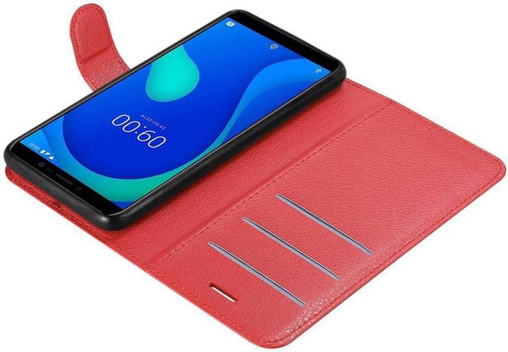 Actual product image Cadorabo Book with stand function cover (Wiko Y80)