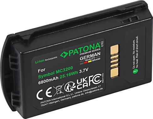 Image du produit Patona Premium Akku für Symbol MC3200 BTRY-MC32-01-01