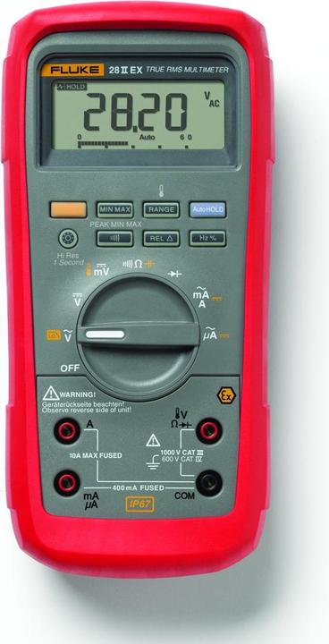 Produktbild Fluke Hand-Multimeter digital 28 IIE (CAT IV 600V, CAT III 1000V)