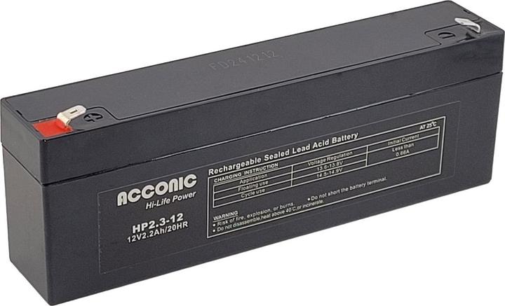 Immagine prodotto Acconic HP2.3-12 Hi-Life Power AGM 12V 2.3Ah USV-Batterie