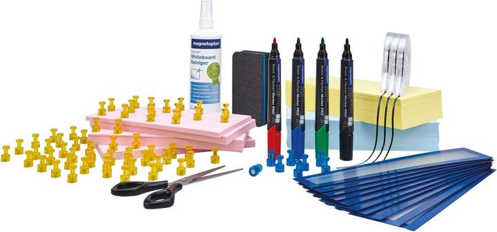 Immagine prodotto Magnetoplan SCRUM BOARD - Set standard per lavagne bianche (1200 x 900 mm)