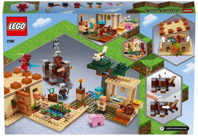 Produktbild LEGO Der Illager-Überfall (21160, LEGO Minecraft)