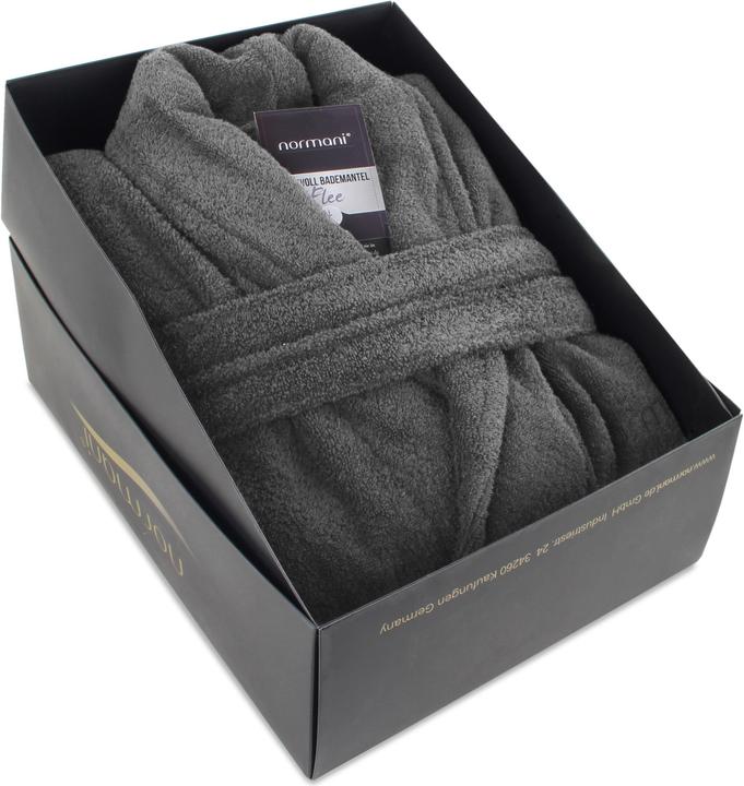 Produktbild Normani Unisex Baumwoll-Bademantel 450 g/mÂ² Flee (S)