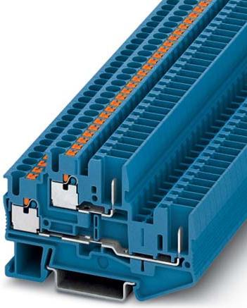Produktbild Phoenix Contact Doppelstock-Klemme PTTB 2,5/2P BU Blau 50 St.