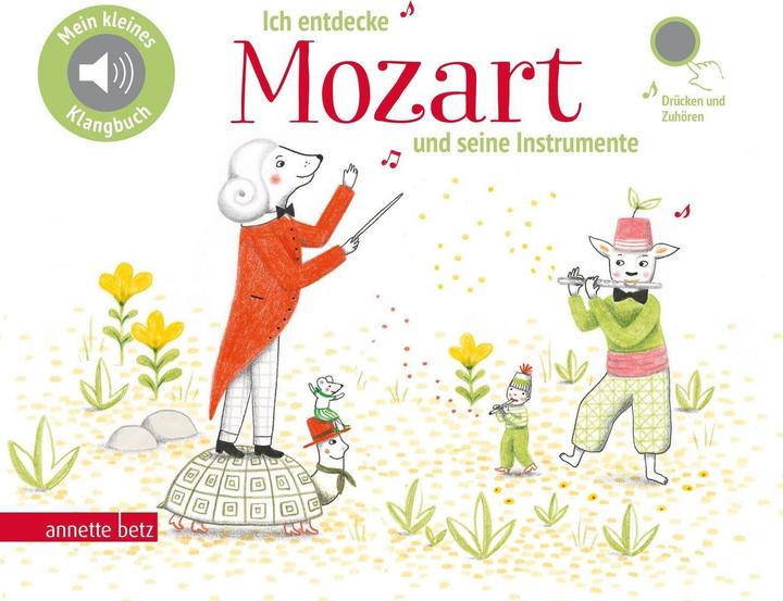 Immagine prodotto Ich entdecke Mozart und seine Instrumente (Tedesco, Delphine Renon, Christiane Lawall, 2020)