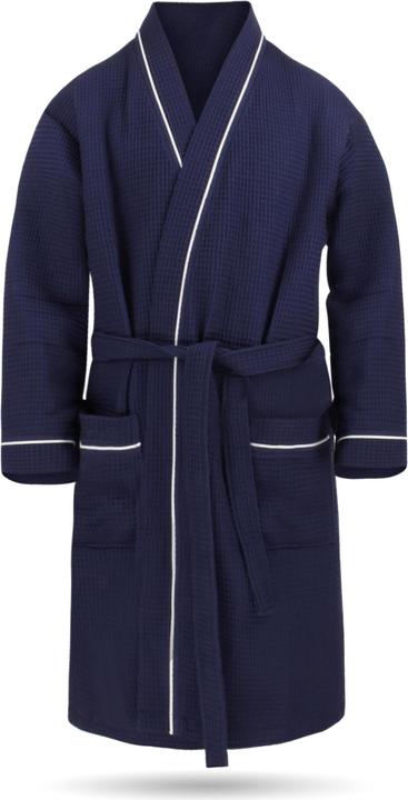 Normani Peignoir homme en piqué gaufré Bali