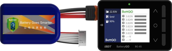 Actual product image Isdt BG-8S Smart Battery Checker