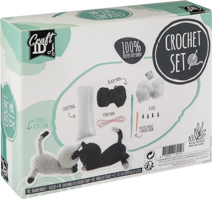 Produktbild Legind Craft ID Häkelset Katzenbabys