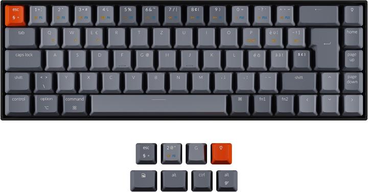 Produktbild Keychron K6 (DE, Kabellos, Kabelgebunden)