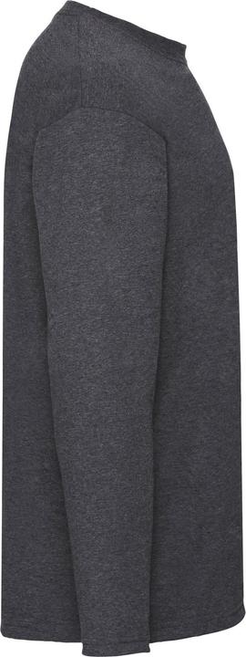 Actual product image Fruit of the Loom Mens Valueweight Heather Long-Sleeved T-Shirt (XXL)