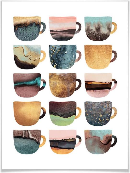 Immagine prodotto Trenddeko Tazze da caffè: Natura graziosa (120 x 150 cm)