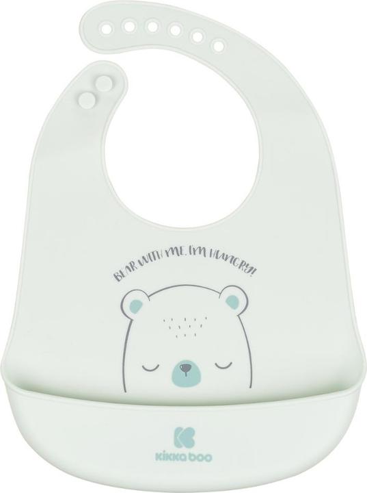 Produktbild Kikkaboo Babylatz Bear with me Slikon (3.96 Monate)