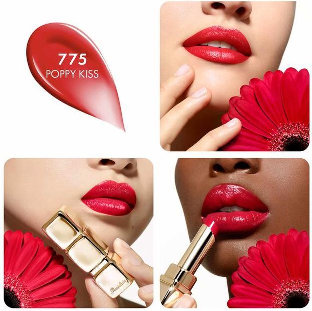 Produktbild Guerlain KissKiss Shine Bloom No 775 (775 Poppy Kiss)