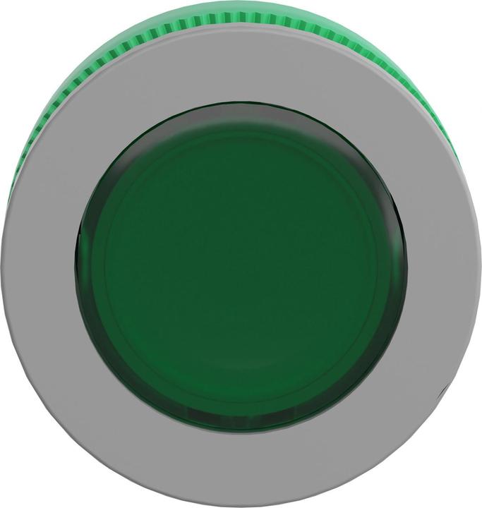 Actual product image Schneider Electric Indicator lamp, front, plastic, green, ZB5FV033C0