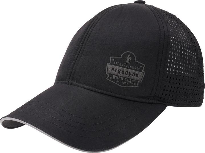 Ergodyne Kühlende Baseball-Cap Chill-Its 8937, schwarz