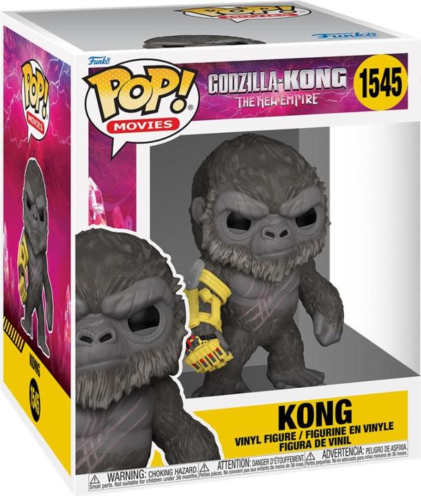 Actual product image Funko Godzilla vs Kong 2 Oversized POP! vinyl figure Kong 15 cm