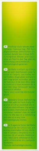 Actual product image Weleda Citrus (200 ml, Bath oil)