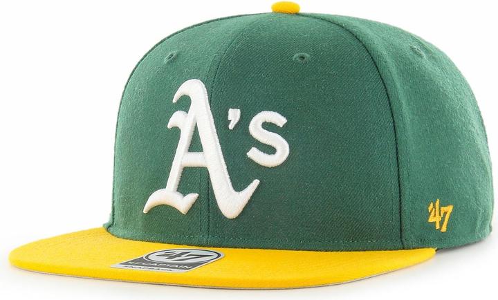 Produktbild 47 Brand snapback cap mlb oakland athletics surshot twoton captain (One Size)