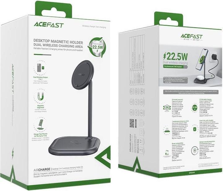 Actual product image Acefast 2-in-1 E6 (15 W)