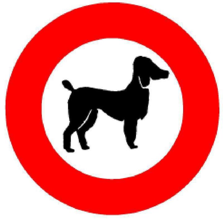 BRW No dogs sign 17.72