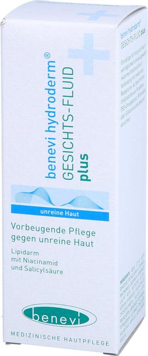 Produktbild Benevi Hydroderm Gesichts-Fluid Plus für unreine Haut, 50 ml Lotion (Körperlotion, 50 ml)