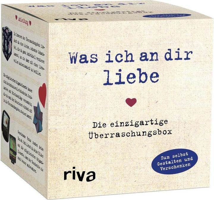 Produktbild Was ich an dir liebe - Die einzigartige (Geschenkbox)